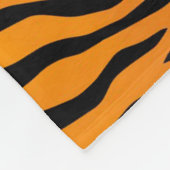 Tiger Pattern Fleecedecke (Ecke)