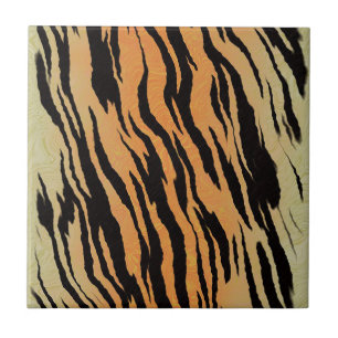 Tiger Pattern Fliese