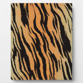 Tiger Pattern Fotoplatte (Vorderseite)