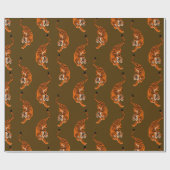 Tiger Pattern Geschenkpapier (Flach)