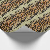 Tiger Pattern Geschenkpapier (Ecke)