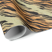 Tiger Pattern Geschenkpapier (Rolleneckpunkt)
