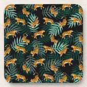 Tiger Pattern Getränkeuntersetzer (Vorderseite)