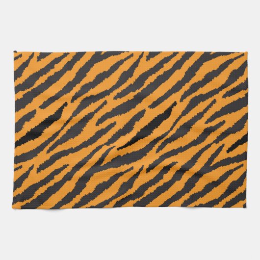 Tiger Pattern Handtuch (Horizontal)