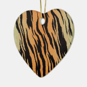 Tiger Pattern Keramik Ornament (Links)