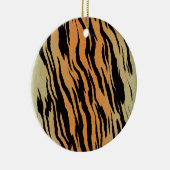 Tiger Pattern Keramikornament (Rechts)