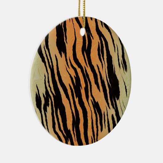 Tiger Pattern Keramikornament (Rechts)