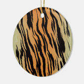 Tiger Pattern Keramikornament (Links)