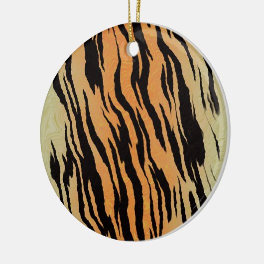Tiger Pattern Keramikornament (Links)