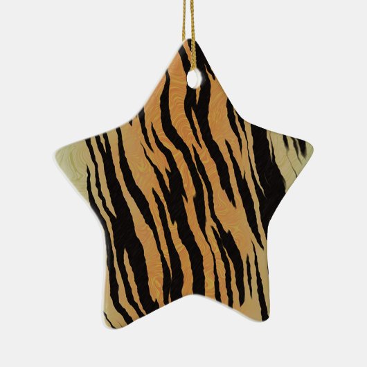 Tiger Pattern Keramikornament (Rechts)
