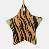 Tiger Pattern Keramikornament (Links)
