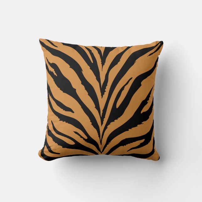 Tiger Pattern Kissen (Vorderseite)