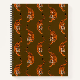Tiger Pattern Notizblock