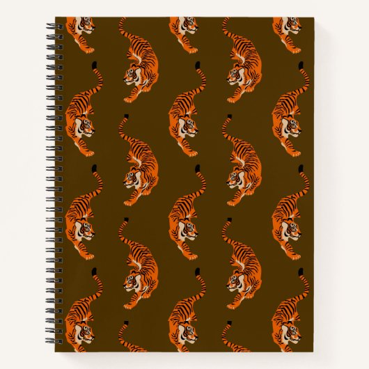 Tiger Pattern Notizblock (Vorderseite)