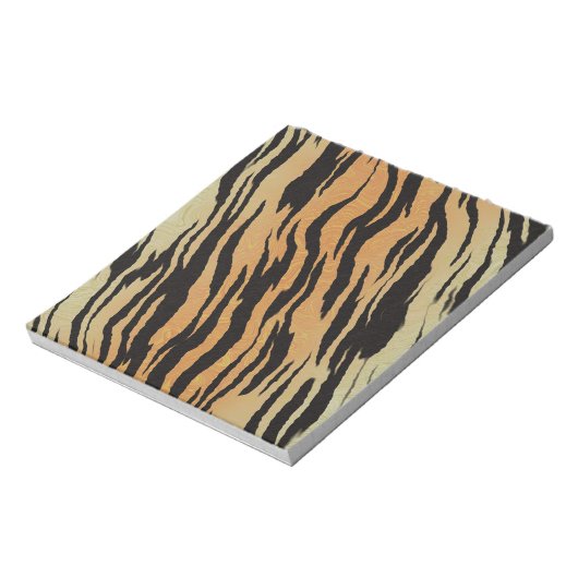 Tiger Pattern Notizblock (Rotiert)