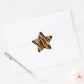 Tiger Pattern Stern-Aufkleber (Umschlag)