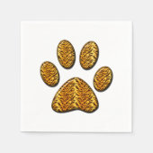 Tiger Paw #1 Serviette (Vorderseite)