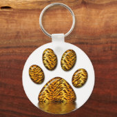 Tiger Paw #2 Schlüsselanhänger (Vorderseite)