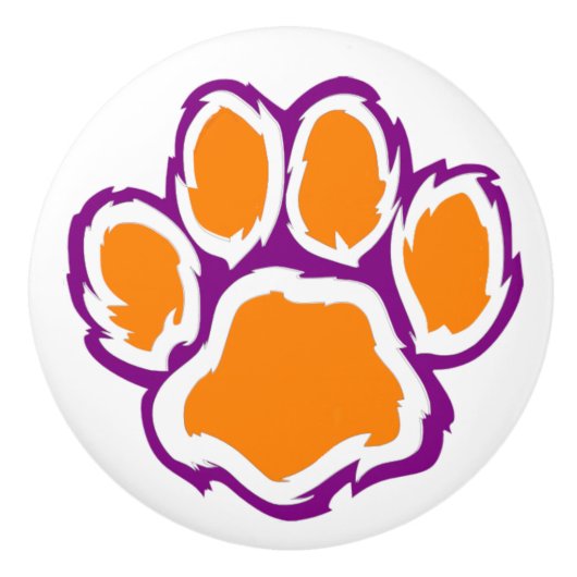 Tiger Paw Keramik Knobs Keramikknauf (Vorderseite)