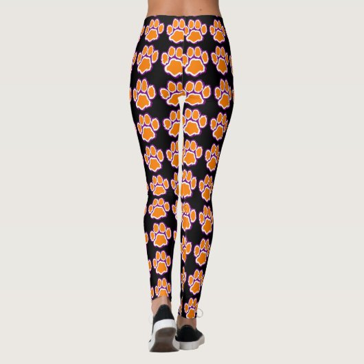 Tiger Paw Pop Leggings (Rückseite)