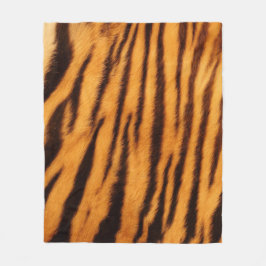 Tiger-Pelz-Haut-Druck-Muster Fleecedecke