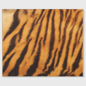 Tiger-Pelz-Haut-Druck-Muster Geschenkpapier (Flach)