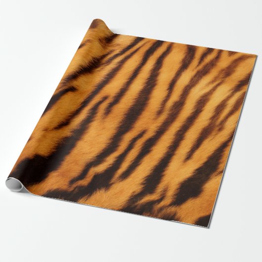 Tiger-Pelz-Haut-Druck-Muster Geschenkpapier (Ungerollt)