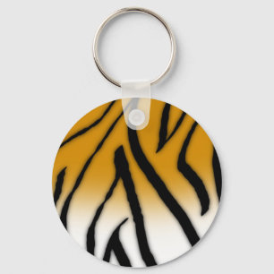 Tiger-Pelz Schlüsselanhänger