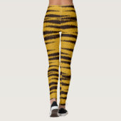 Tiger-Pelze-Effekt Leggings (Rückseite)