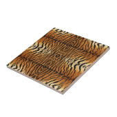 Tiger-Pelzmuster Fliese (Seite)