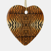 Tiger-Pelzmuster Keramik Ornament (Rechts)