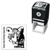 Tiger. Permastempel (Beispiel)