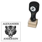 Tiger Personalisieren Gummistempel (Stempel)