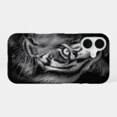 Tiger Phone Case – Customizable iPhone 16 Hülle (Rückseite (Horizontal))