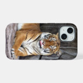 Tiger Phone Case iPhone 15 Hülle (Rückseite (Horizontal))