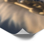 Tiger Pilot Captain Poster (Ecke)