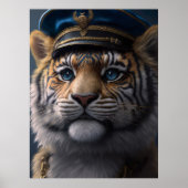 Tiger Pilot Captain Poster (Vorne)