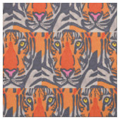 Tiger - Pima-Baumwollstoff Stoff (Muster)