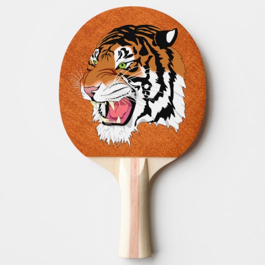 Tiger Ping Pong Paddle Tischtennis Schläger (Vorderseite)