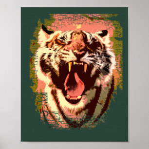 Tiger-Plakat Poster