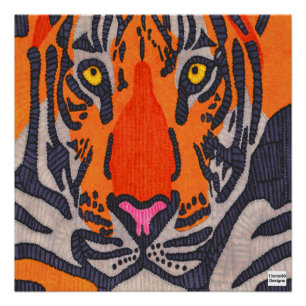 Tiger - Plakatwerbung Poster