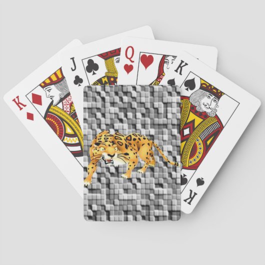 Tiger Playing Card Deck Spielkarten (Rückseite)