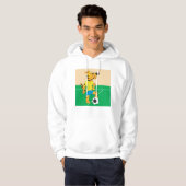 Tiger Playing Soccer Hoodie (Vorne ganz)