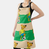 Tiger Playing Soccer Schürze (InSitu)