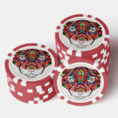 Tiger Poker Chip (Stapel)