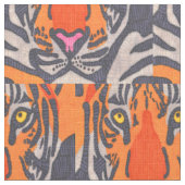 Tiger - Polyester-Webstoff Stoff (Nahaufnahme)