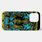 Tiger Pop-Art Case-Mate iPhone Hülle (Rückseite (Horizontal))
