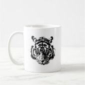 Tiger Pop Art Kaffeetasse (Links)