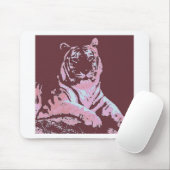 Tiger Pop Art Mousepad (Mit Mouse)