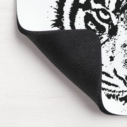 Tiger Pop Art Mousepad (Ecke)